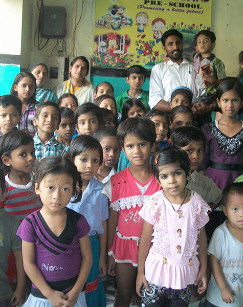 work for slum dwellers